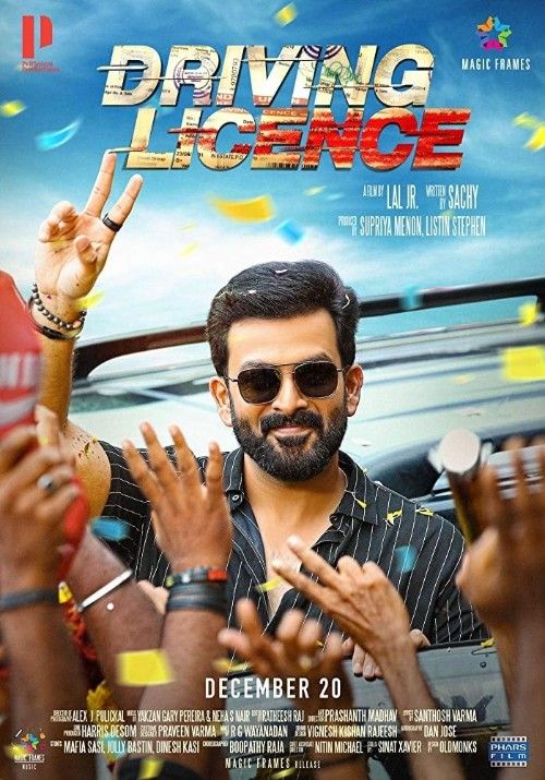 poster of Driving Licence (2019) Hindi Dubbed Movie