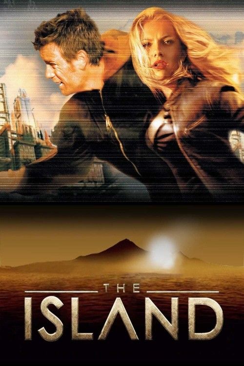 poster of The Island (2005) Hindi Dubbed Movie